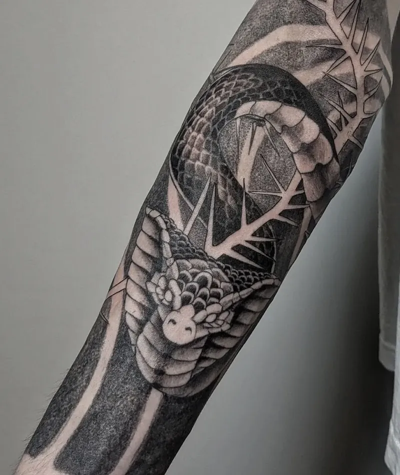 Galerie de tatouages 36 De Signe En Aiguille
