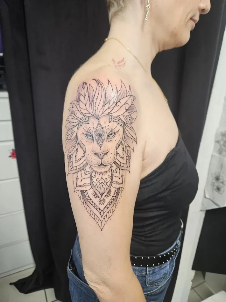 Diamond Flash tattoo by Diane 2 768x1024
