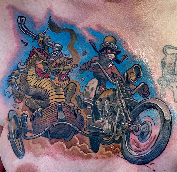 Galerie de tatouages 39 Dimitri Hk