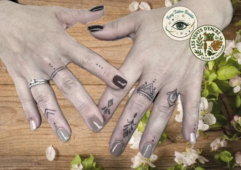FANY TATTOOBEAUTE et COSMOS TATTOOS Salon les vents dencre 1 768x543