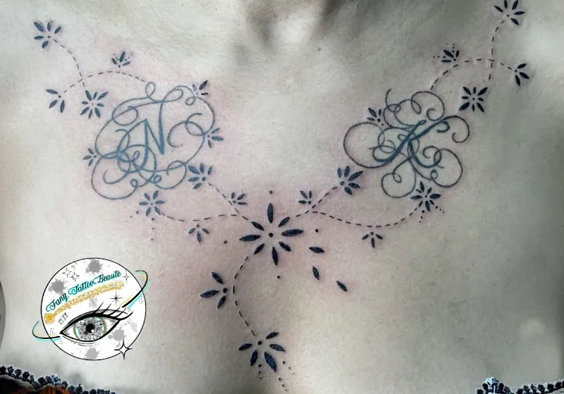 Galerie de tatouages 86 Fany Tattoobeaute et Cosmos Tattoos