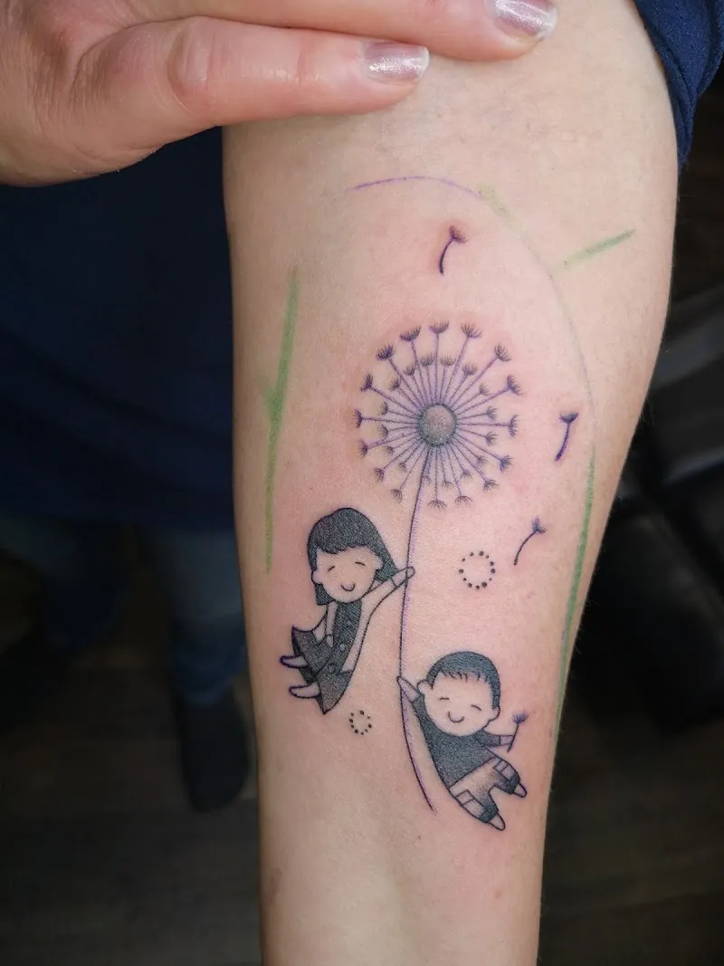 Galerie de tatouages 55 Street Art Family