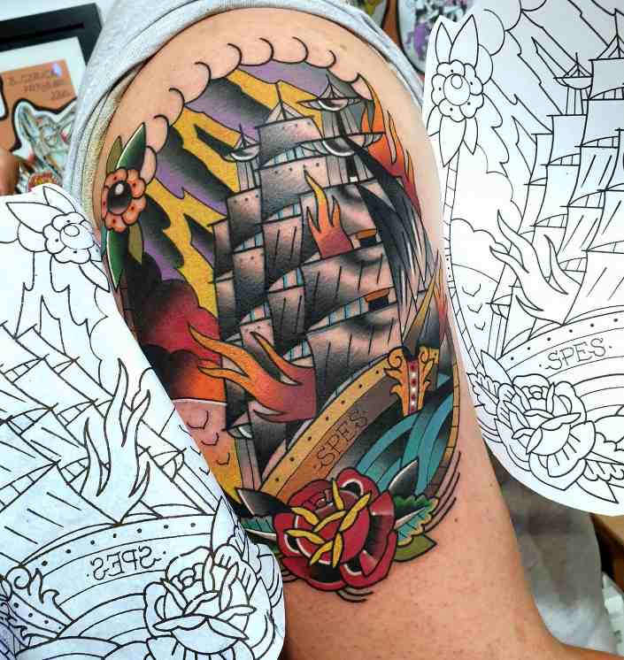 Galerie de tatouages 58 Abraxas / 23 Keller