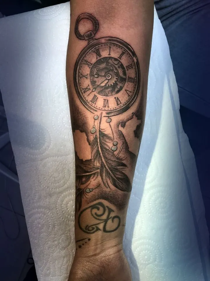 Art Skull Tattoo
