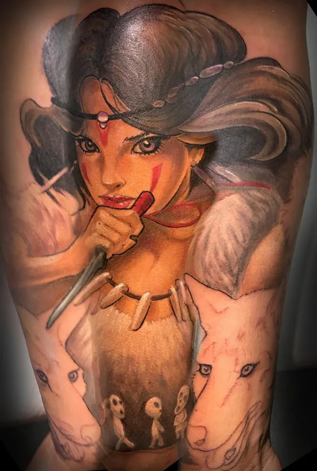 Art Skull Tattoo