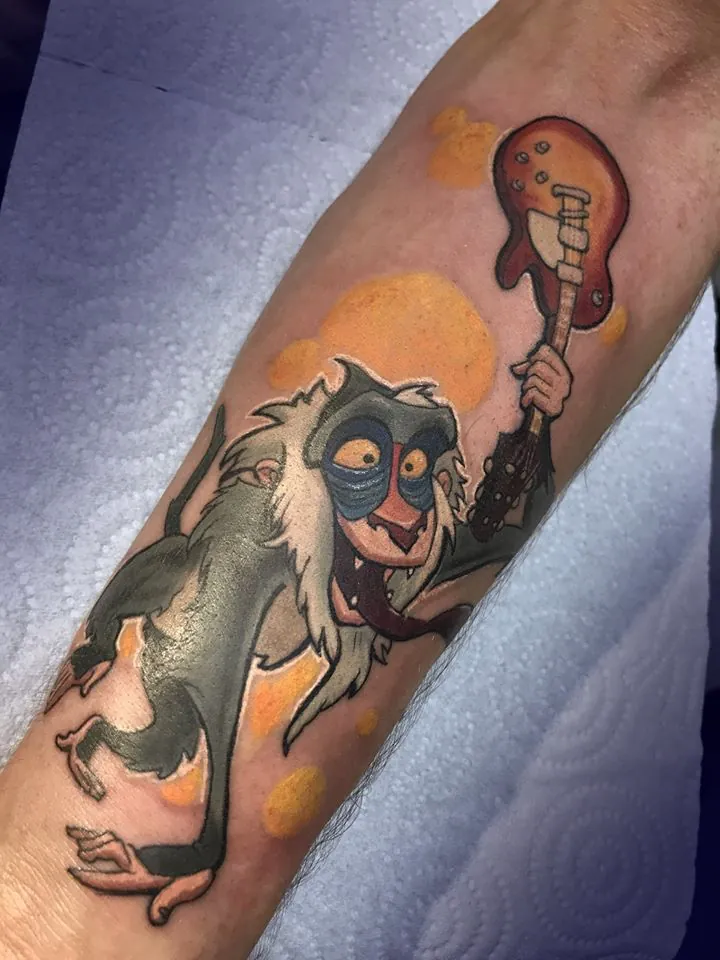 Art Skull Tattoo