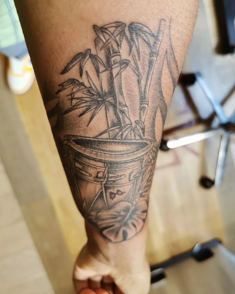 Galerie de tatouages 63 Black Bouddha