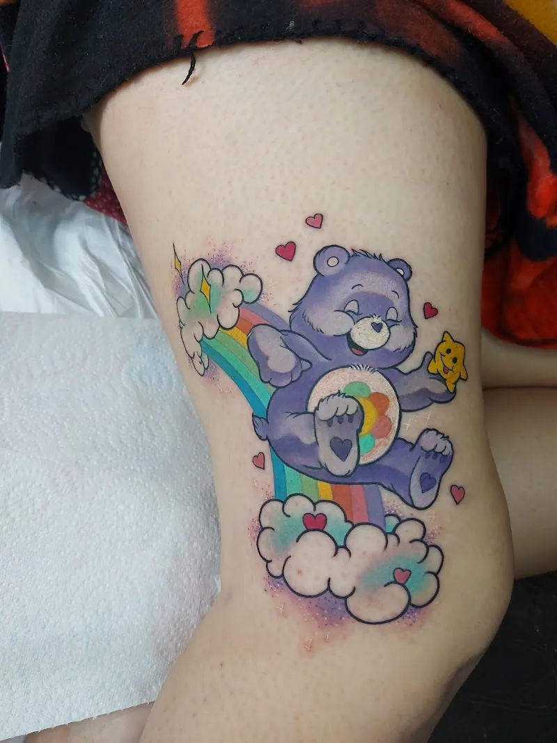 Galerie de tatouages 33 Creepy Doll Tattoo