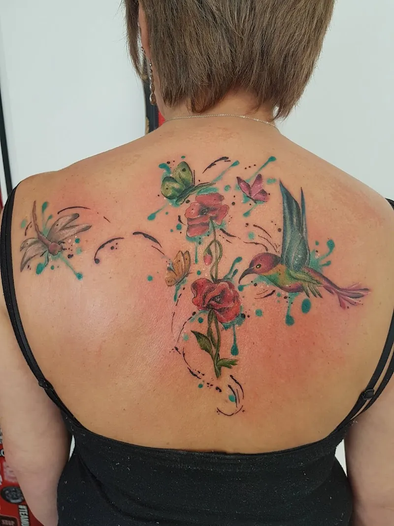Galerie de tatouages 2 La Dame Qui Pique