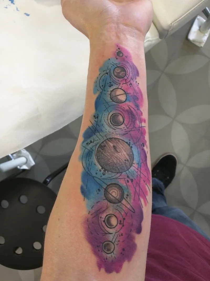 Galerie de tatouages 35 La Dent Bleue