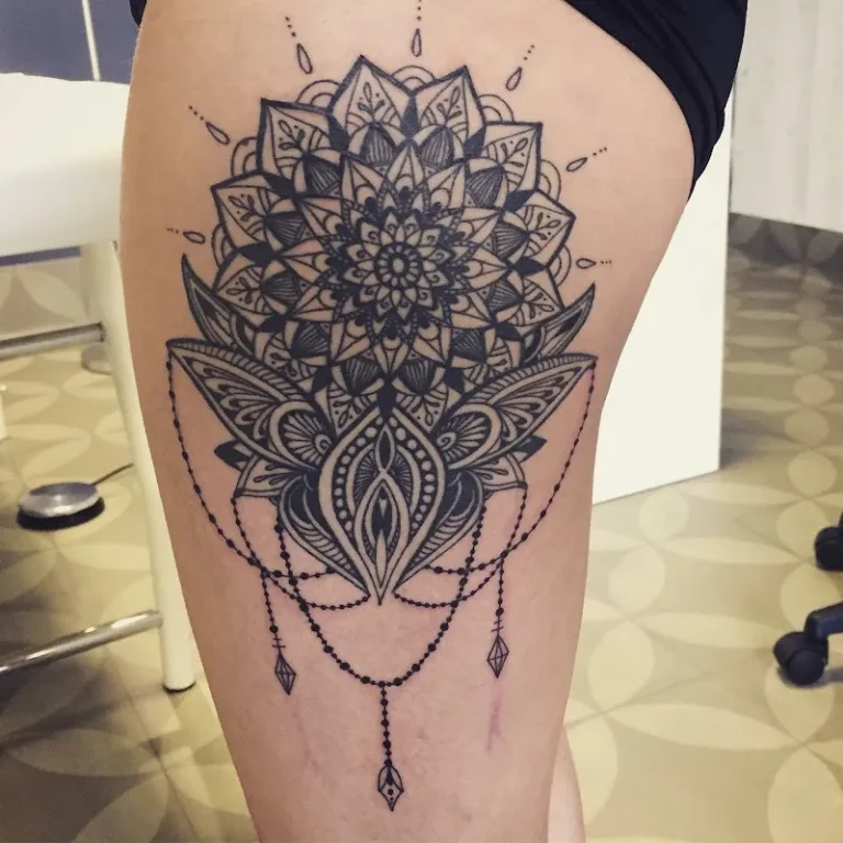 La Dent Bleue Tattoo 2 768x768