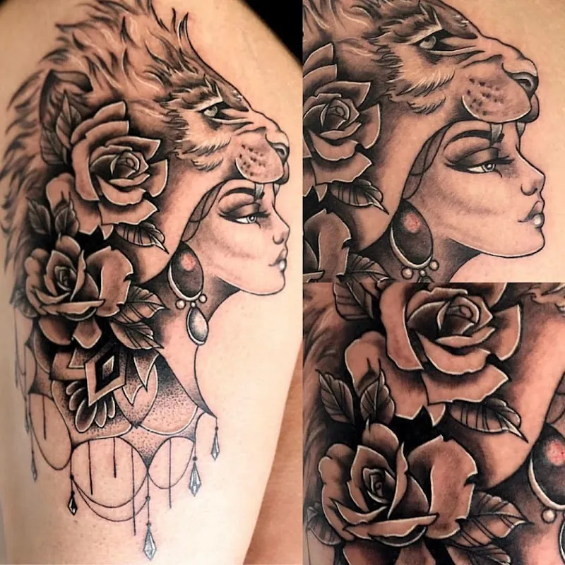 Galerie de tatouages 28 La Dent Bleue