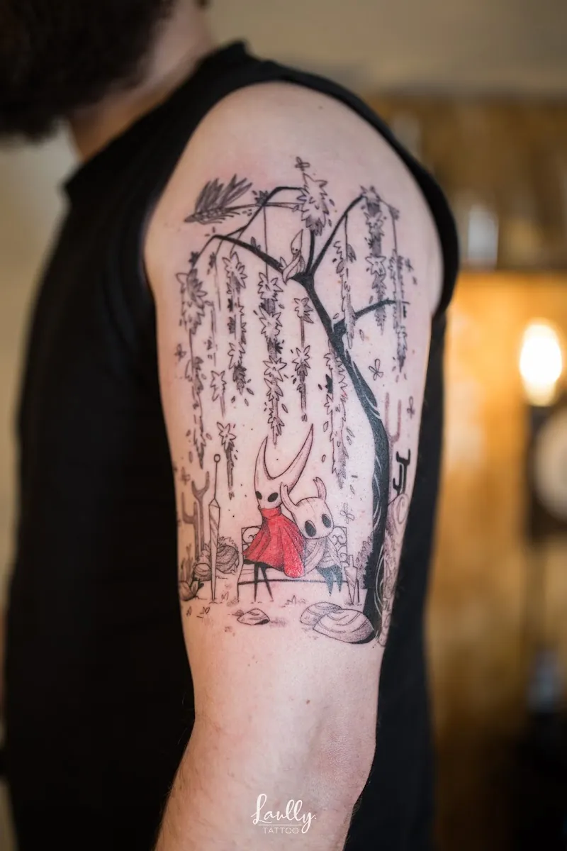 Galerie de tatouages 98 La Main De Bois