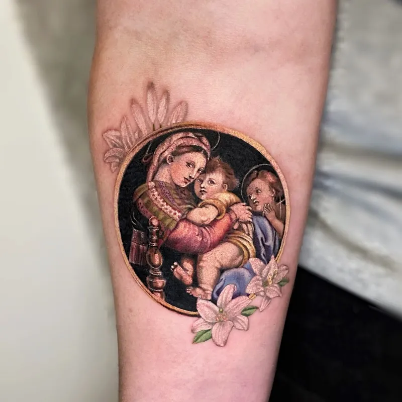 Galerie de tatouages 39 La Petite Horloge