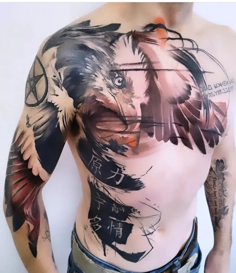 Galerie de tatouages 46 La Meute Ink'Workshop