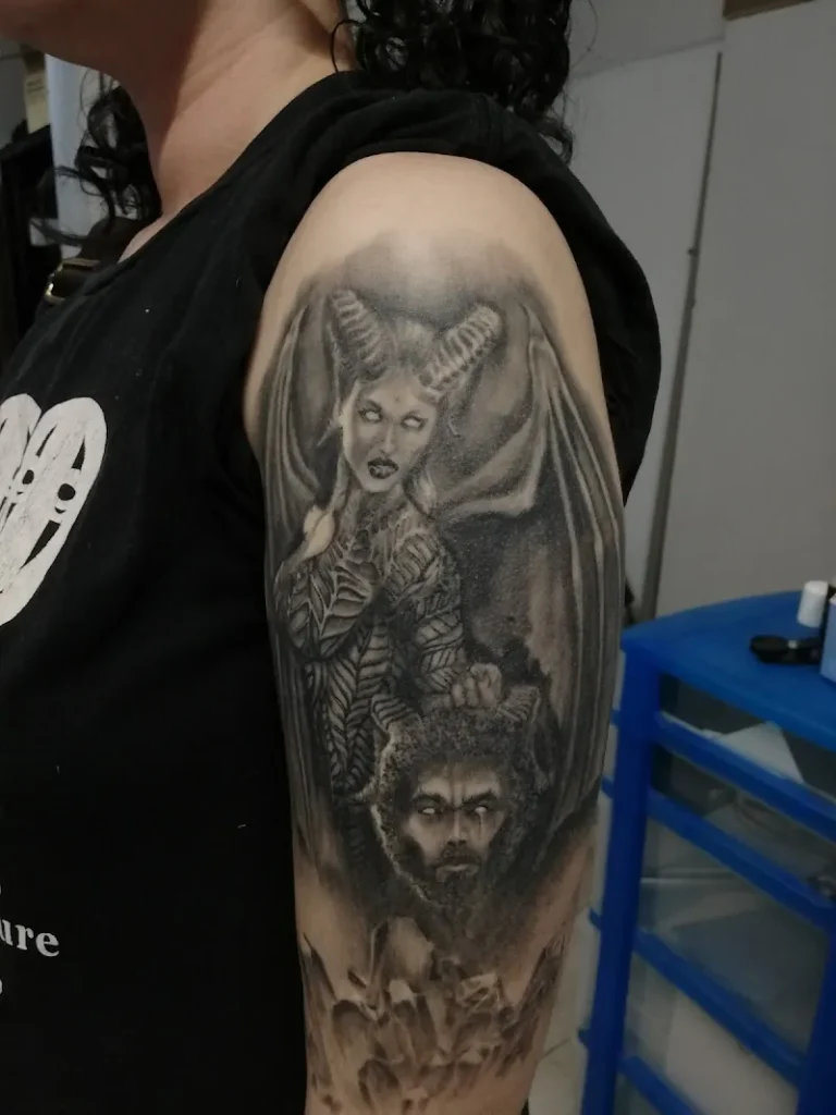 Les chats mecaniques Tatouage 2 768x1024