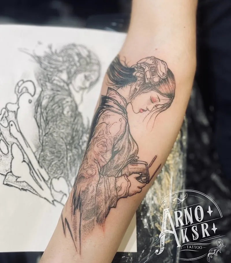 Galerie de tatouages 29 Mémoire d'encre