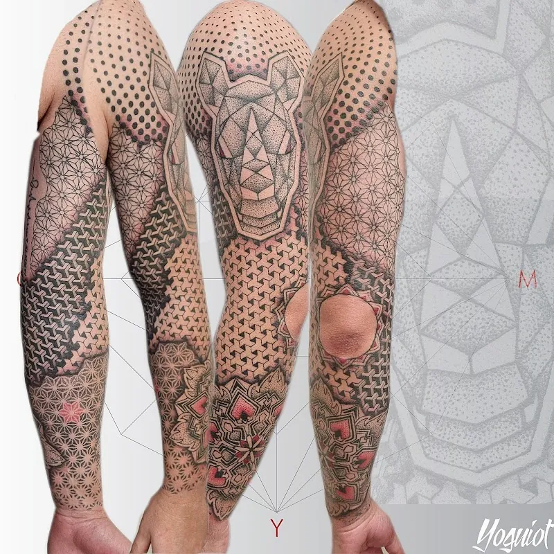 Galerie de tatouages 90 Quadrilatera