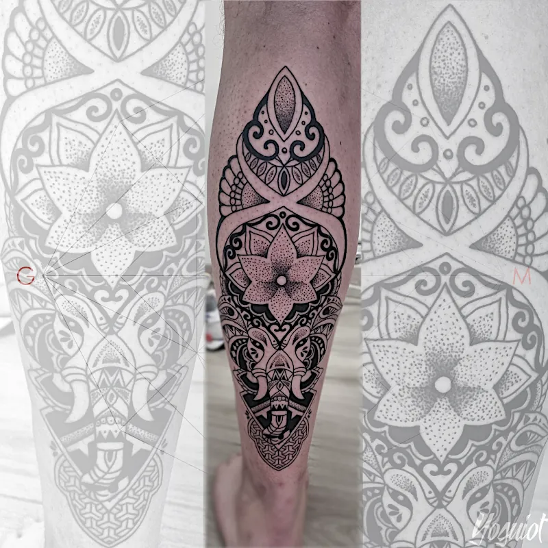 Galerie de tatouages 87 Quadrilatera