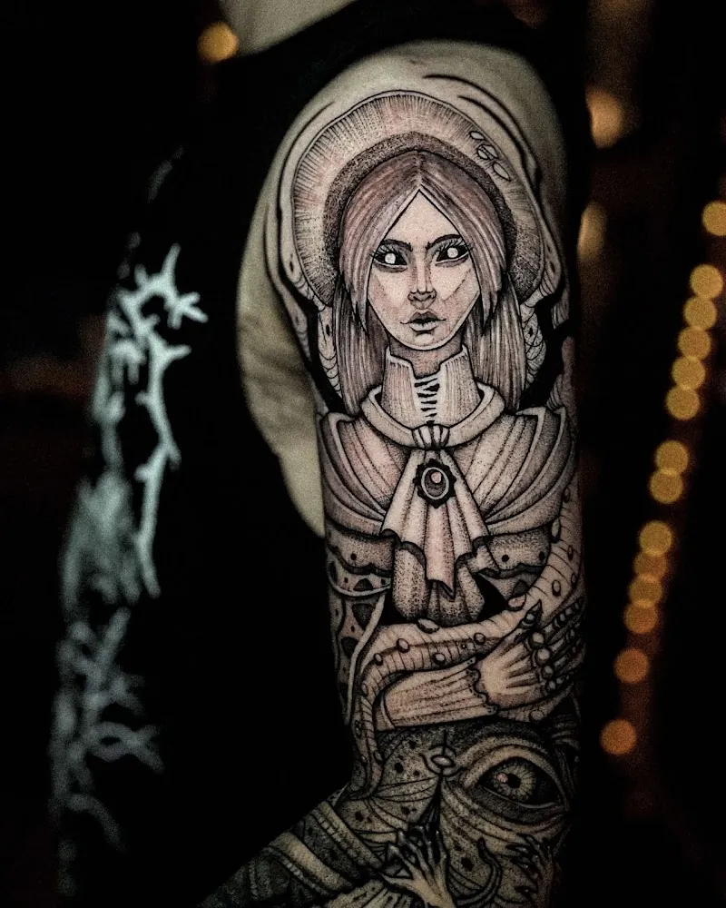 Galerie de tatouages 10 Spektral Ink - Le Chaudron Hurlant