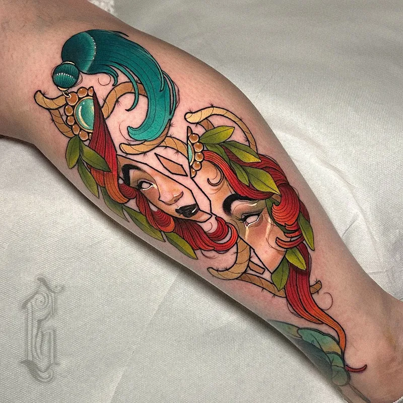 Galerie de tatouages 75 Tattoo Crossover