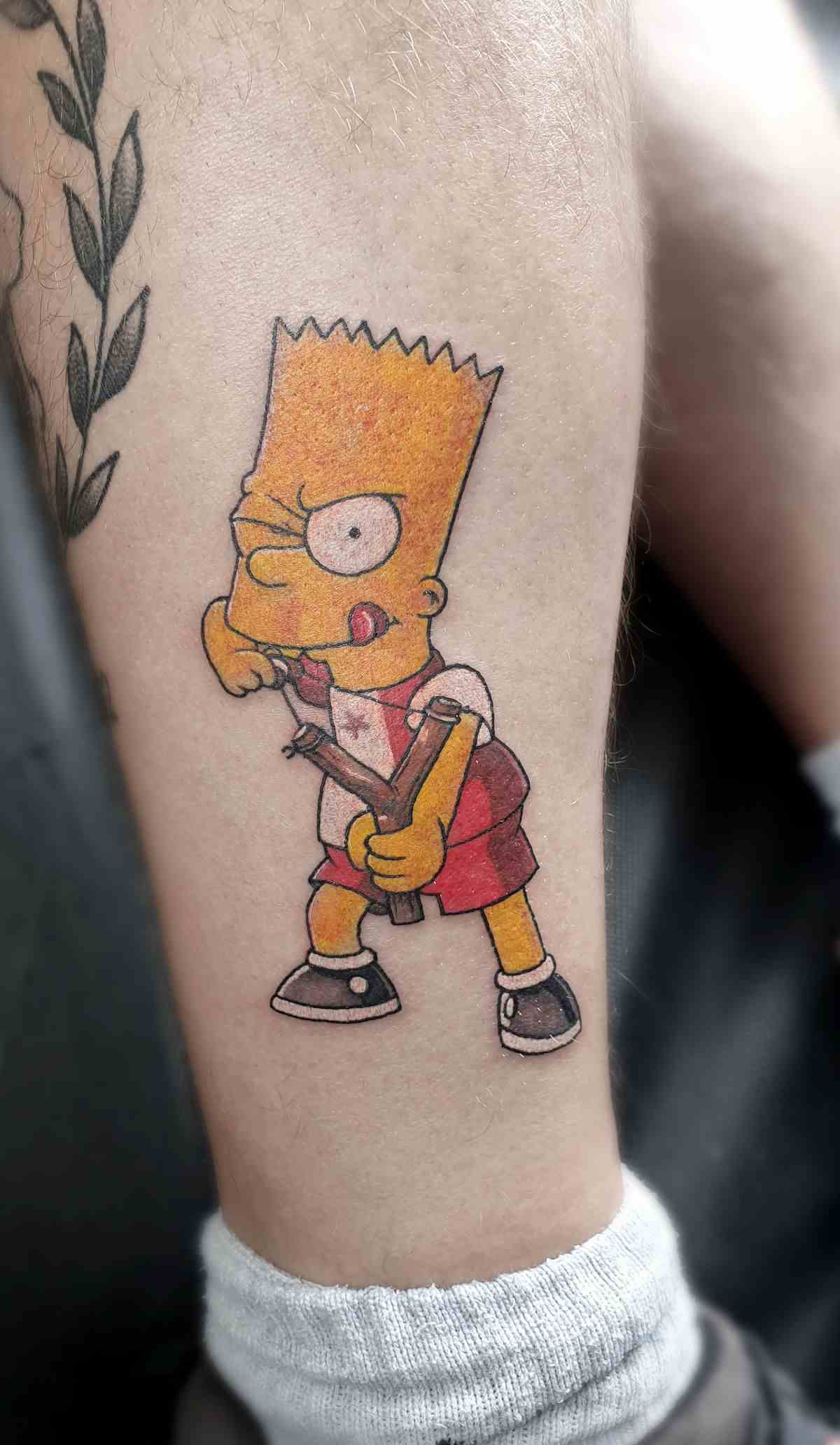 Tatouage cartoon – personnage de dessin animé