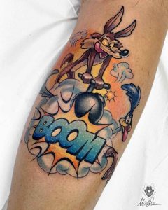 Tatouage New School cartoon