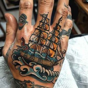 Tatouage Old School bateau_3_11zon