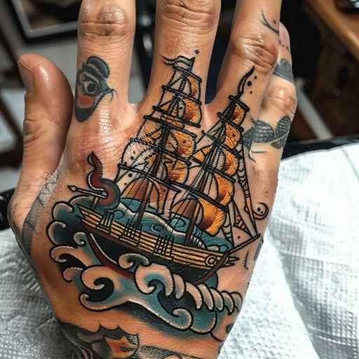Tatouage Old School bateau_3_11zon