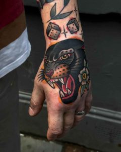Tatouage Old School pantere_6_11zon