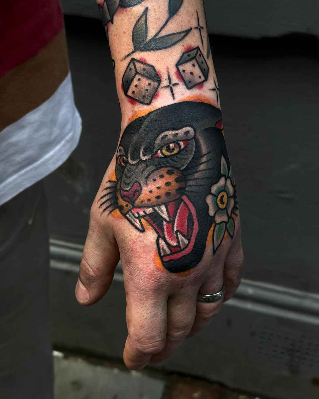 Tatouage Old School pantere_6_11zon
