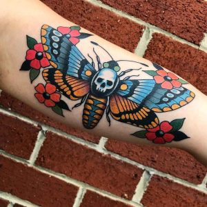 Tatouage Old School papillon_8_11zon