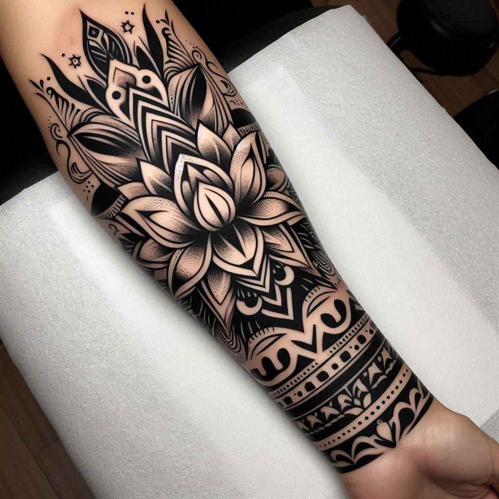 Tatouage floral ornemental_7_11zon