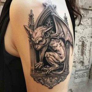Tatouage gargouille _1_11zon