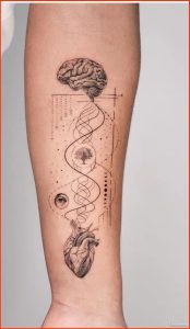 Tatouage géométrique design