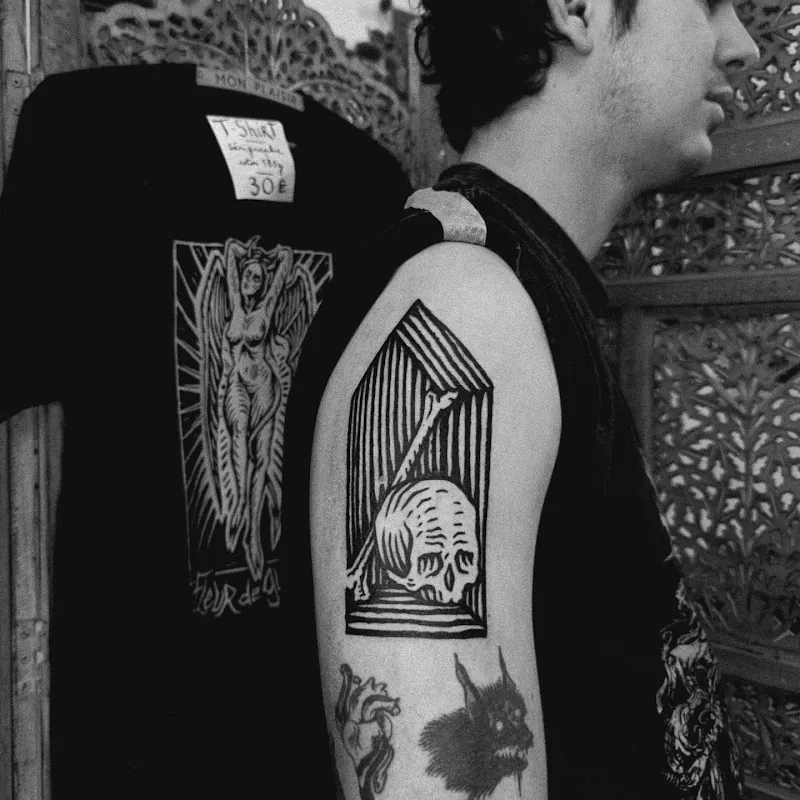 Galerie de tatouages 1 Veuve Noire