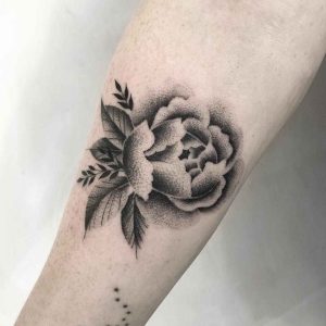 dotwork tattoo floral rose_4_11zon