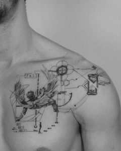 tatouage micro realiste fine line