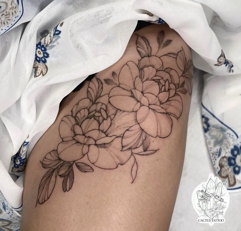 Galerie de tatouages 10 Cactus