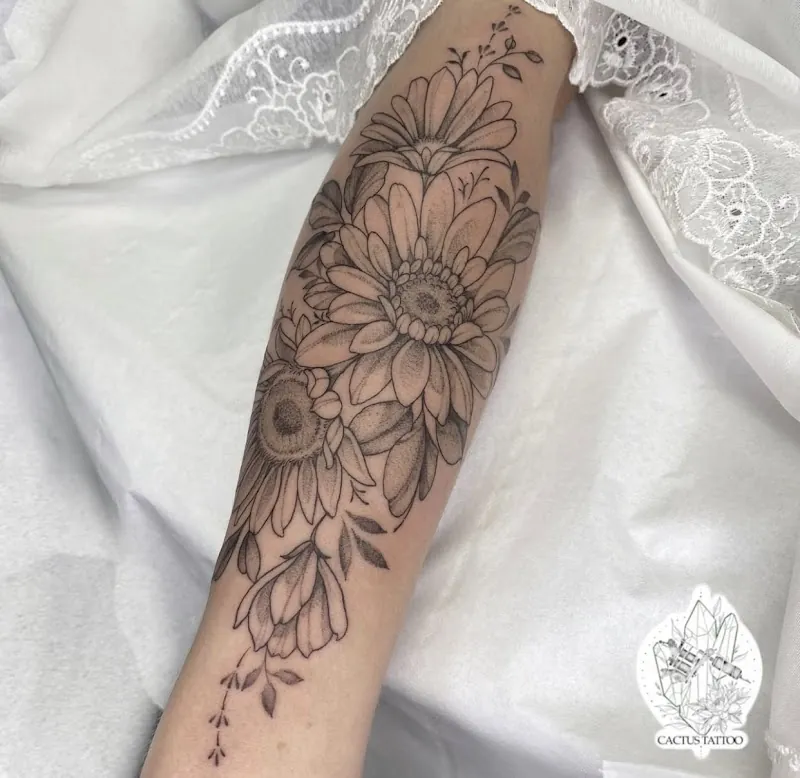 Galerie de tatouages 11 Cactus