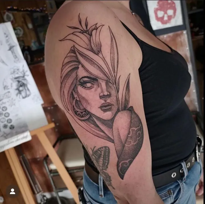 Galerie de tatouages 10 Cœur Riflon