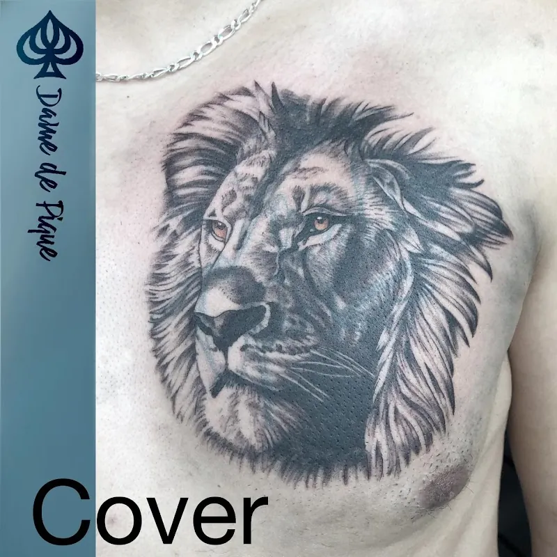 Galerie de tatouages 79 Dame De Pique