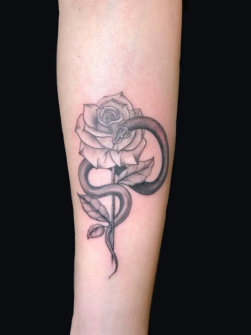 Galerie de tatouages 64 Don't panic