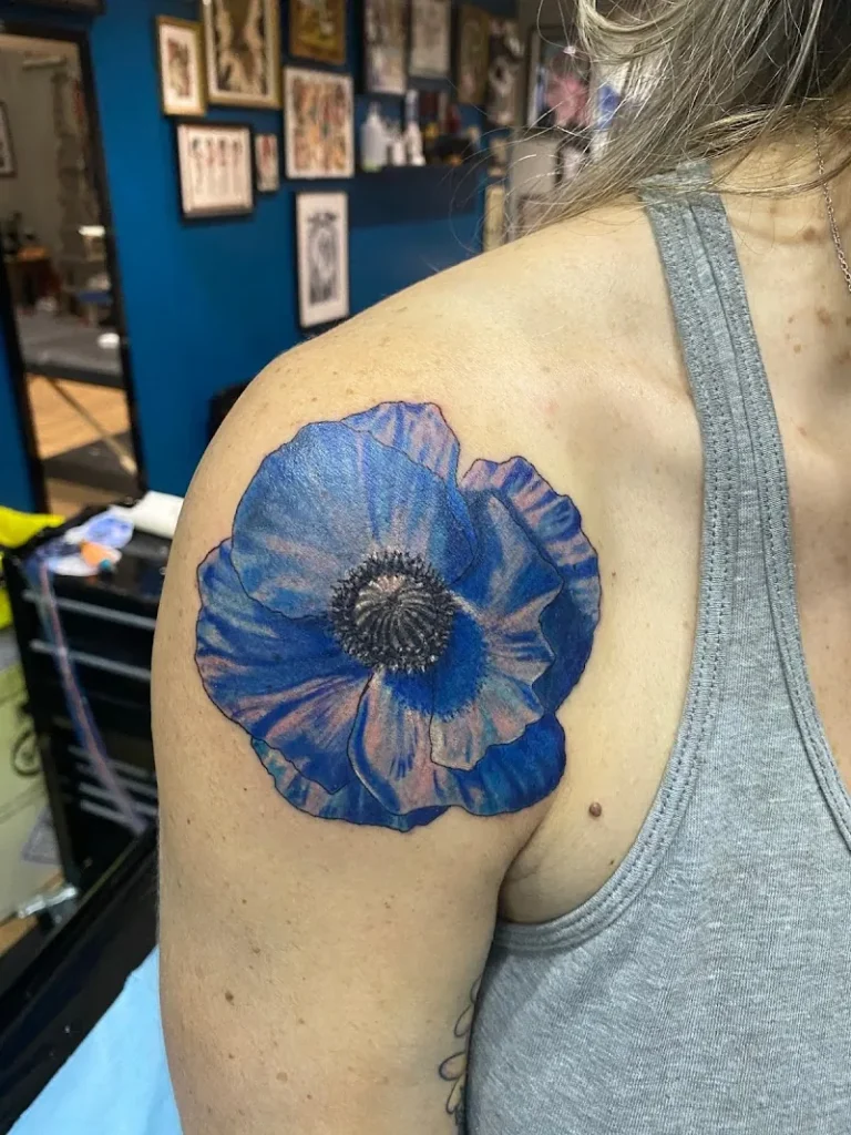 La Panthere Bleue Tattoo 7 768x1024