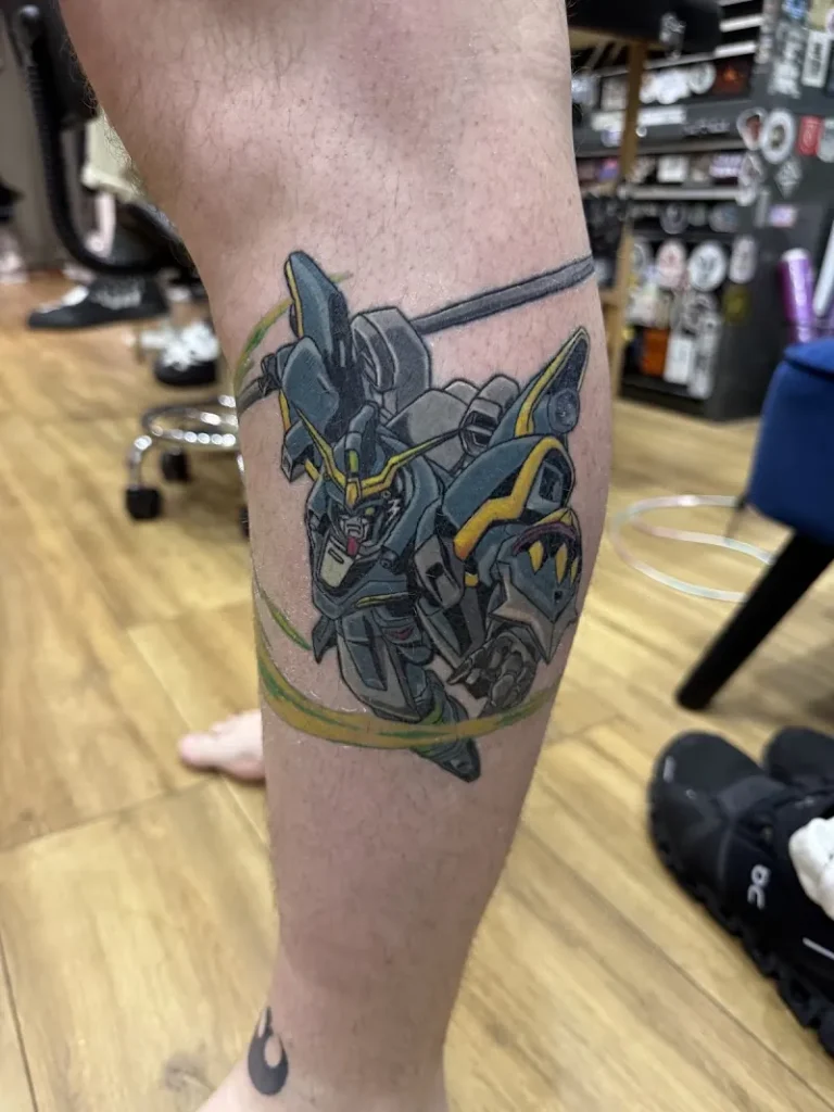 La Panthere Bleue Tattoo 9 768x1024