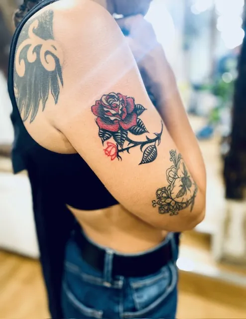 Galerie de tatouages 15 La Rose À Georgette