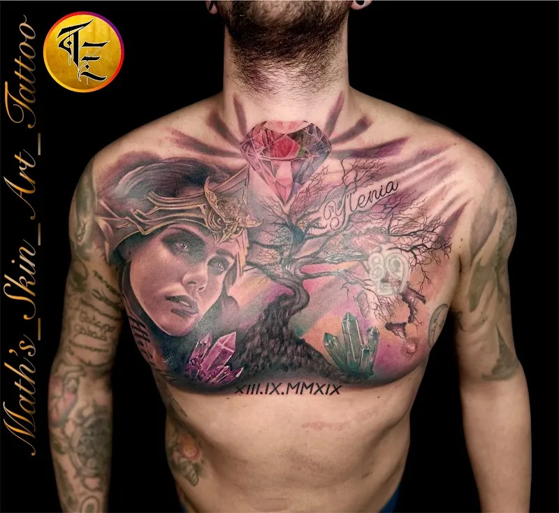Galerie de tatouages 30 Math’S Skin Art Tattoo