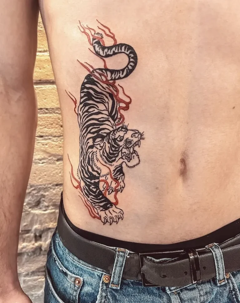 Night Fox Tattoo 9 768x969