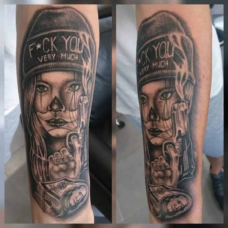 Galerie de tatouages 51 Peau Rouge