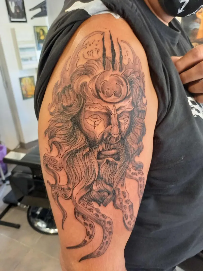Galerie de tatouages 48 Peau Rouge